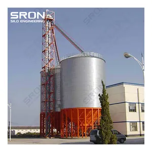 Silo de grano de 200 toneladas usado para almacenamiento de granos, gran oferta