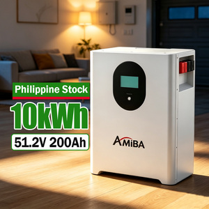 Batería de Almacenamiento Doméstico de 5kWh 100Ah 51.2V IP65 CAN de Montaje en Pared con 10 Años de Garantía para Energía Solar de Respaldo - Product Image 2