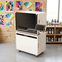 Imprimante cylindrique à jet d'encre UV multicolore automatique Aily avec tête d'impression Ricoh et contrôle Android pour l'impression sur bouteilles et plastiques