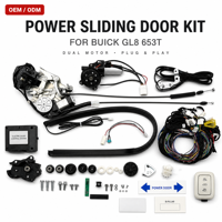 Pour Buick GL8, porte centrale électrique modifiée ES 28T, porte coulissante latérale automatique, modèle en parfait état, Fathead Fish 653T, porte centrale