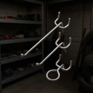 FG Ga 8mm Vehicle <b>Tool</b> <b>Hook</b> Set Stainless Steel Heavy Duty Garage Storage Hanger - Product Image 3