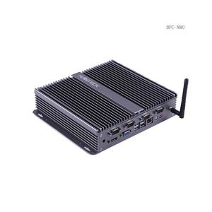 经济型无风扇四核英特尔酷睿I3 4gb DDR4固态硬盘视窗10 60w英特尔高清显卡新型工业计算机N80 - Product Image 1