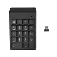 Clavier numérique à 18 touches USB 2.4G sans fil à double connexion pour ordinateur portable, tablette, smartphone