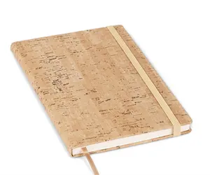 Bahan Penutup Gabus Kayu Ramah Lingkungan Notebook Disesuaikan Notebook A4/A5/A6