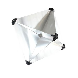 Aluminum Boat Radar Reflector 360 Degree Reflective Marine Hardware For <b>Yacht</b> Lifeboat Retrofit Upgrade - Product Image 4