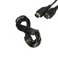 Câble de liaison Gulikit neuf de 1,2 m en ABS noir pour 2 joueurs, pour console Game Boy Advance SP, ligne de connexion de données