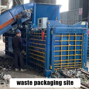 Compacteur de déchets de haute qualité, machine de tri de déchets, presse à balles pour tissus, presse à balles pour vieux vêtements - Product Image 2