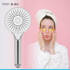 YUSON YS31549 ABS Хромированная отделочная обработка с 3 функциями KTW 120 мм панель ручной душ с жидкими силиконовыми насадками - Product Image 4