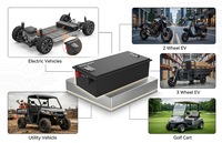 Paket Baterai Lithium LiFePO4 60V 175Ah Kapasitas Tinggi Daya Tahan Lama untuk Kendaraan Listrik, Golf Cart, Kendaraan Utilitas OEM ODM