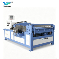 Línea de Producción de Ductos CNC YUFON Totalmente Automatizada, Super Línea 3, Línea de Ensamblaje HVAC Pittsburgh, 0.5-1.5mm, Fácil de Operar
