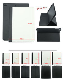 Étui PINJING en TPU et cuir PU, écologique, anti-poussière, antichoc, personnalisable par sublimation 2D, étui vierge pour tablette <span class=keywords><strong>iPad</strong></span> - Product Image 3