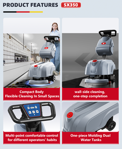 Best Services Mini <b>Walk</b> Behind Floor Scrubber Floor Scrubber Single Disc Floor Scrubber <b>Machine</b> - Product Image 4
