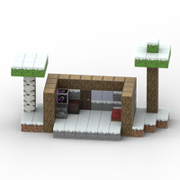 Ensemble de blocs magnétiques unisexe de 2.5cm, puzzle éducatif en plastique, modèle de construction pour enfants