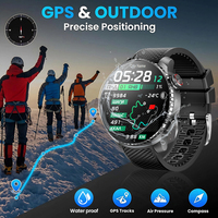 Smartwatch Remax AMOLED con GPS para Hombre y Mujer, Reloj Inteligente con Teléfono, IA y Monitoreo de Salud, Resistente al Agua
