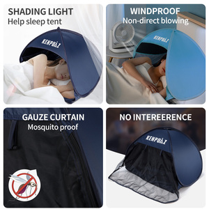 Hot Bán Chất Lượng Tốt Lều Xách Tay Dễ Dàng Gấp Trong Nhà Ngoài Trời Đặt <span class=keywords><strong>Up</strong></span> Ngủ Cắm Trại Không Thấm Nước Đầu Mặt Trời Ánh Sáng Bóng Râm Lều Trên Giường - Product Image 2