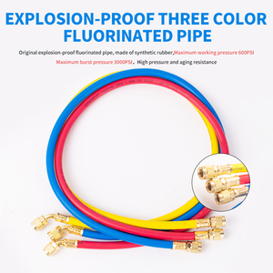 Válvula <span class=keywords><strong>de</strong></span> Cierre para Manguera <span class=keywords><strong>de</strong></span> Refrigerante, para Servicio <span class=keywords><strong>de</strong></span> Aire Acondicionado, Uso Doméstico, Compatible con R410a/R32, Manguera <span class=keywords><strong>de</strong></span> <span class=keywords><strong>Carga</strong></span> <span class=keywords><strong>de</strong></span> Latón y Goma - Product Image 6