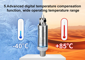 FST100-1002 เซ็นเซอร์ซิลิคอนแบบกระจายตัวในน้ำแบบดิจิตอลที่ปรับแต่งได้ ฮิชแมนน์ มีความเสถียรสูง - Product Image 3