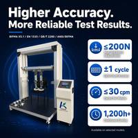 Testeur de durabilité des accoudoirs de chaise de bureau HK-822, machine de test de fatigue et de pression statique à commande PLC pour laboratoire
