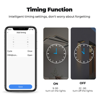 US Standard App Control Speed Alexa Google Home Control Fan Switch avec fil neutre Light Zigbee Fan Smart Switch RCM et SAA