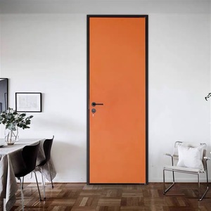 <span class=keywords><strong>Marco</strong></span> de <span class=keywords><strong>Puerta</strong></span> de <span class=keywords><strong>Madera</strong></span> de Diseño Moderno con Hoja de <span class=keywords><strong>Puerta</strong></span> Laminada, Diseño de <span class=keywords><strong>Puerta</strong></span> Interior <span class=keywords><strong>para</strong></span> Dormitorio - Product Image 3