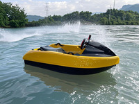 Jet ski électrique à moteur 18KW, best-seller, résistant à l'eau, design en fibre de verre, avec batterie longue durée pour les sites pittoresques