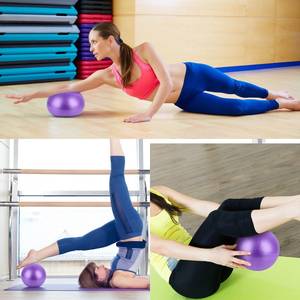 Pilates — ensemble d'exercice de Yoga, 5 pièces, avec anneaux circulaires de 16.5 pouces, boucle de résistance pour bandes extensibles, chaussettes antidérapantes pour la musculation, Pilates - Product Image 2