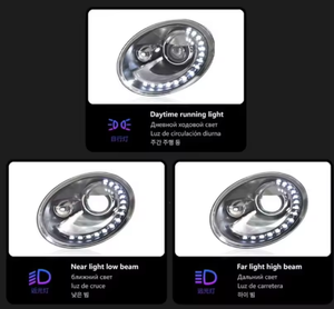 Feux de jour WELIFTRICH, phares de voiture dynamiques, lampes LED pour VW Beetle 2012-2018, plug and play - Product Image 6