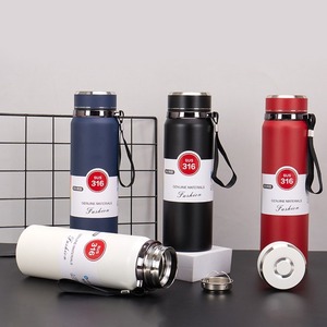1 l, con logotipo personalizado; botella térmica <span class=keywords><strong>para</strong></span> líquidos fríos y calientes, ideal <span class=keywords><strong>para</strong></span> viajes - Product Image 2