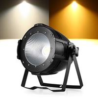Projecteur LED COB 2-en-1 DMX512 100W Blanc Chaud/Froid pour Scène, Studio, Théâtre et Concert en Aluminium