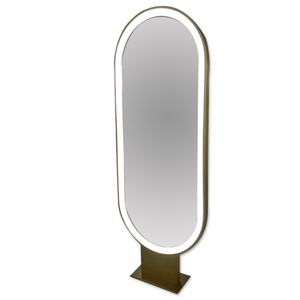 High Quality Large Full Length Hairdresser Salon Furniture <b>Wall</b> <b>Mounted</b> Hairdressers Make Guided Beauty Salon Mirror - Product Image 1