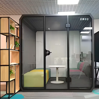 Système de Conférence Audio HAUMR - Cabine Insonorisée Mobile - Réducteur de Bruit - Salle de Réunion et Cabine de Négociation avec Isolation Phonique