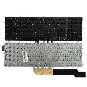 <span class=keywords><strong>DELL</strong></span> 15 7566 <span class=keywords><strong>5567</strong></span> 7567 7559 5665 15-7000 5765 57675565ラテンLAラップトップキーボードテクラドブラックカラー - Product Image 1