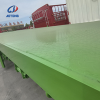 15 mètres 40Ft Plate-forme 40 pieds 20Ft Box Loader Flatbed Ocean Shipping Container Flat Track Bed Deck Semi Trailer