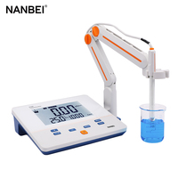 Conductimètre de table EC200E pour eau distillée avec sonde à quatre points