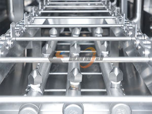 Nettoyeur de poubelles <span class=keywords><strong>à</strong></span> double voie haute pression, <span class=keywords><strong>machine</strong></span> <span class=keywords><strong>à</strong></span> <span class=keywords><strong>laver</strong></span> les plateaux <span class=keywords><strong>à</strong></span> chocolat, <span class=keywords><strong>machine</strong></span> de nettoyage des plateaux de boulangerie - Product Image 6