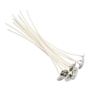 Mèches de <span class=keywords><strong>bougie</strong></span> en coton naturel pré-cirées, sans fumée, à languettes, <span class=keywords><strong>pour</strong></span> la fabrication de bougies - Vente en gros - Product Image 6