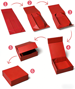 Foldable Design Premium Magnetic Hard <b>Box</b> Rigid Magnetic Closure Folding <b>Box</b> - Product Image 5
