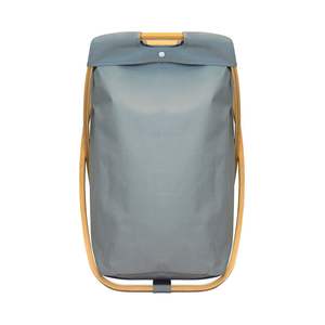 Panier à linge pliable en bambou DB Oceanstar, panier de rangement rectangulaire en toile pour placard et salle de bain - Product Image 3