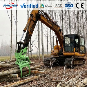 Scie à grappin hydraulique EU pour l'abattage forestier et le traitement du bois |   Coupe forestière intensives - Product Image 1