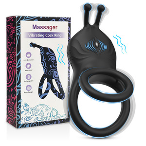 New SY GM-499 Nata Semen Locking Ring Men's Prostate Massage 10-Frequency <b>Vibration</b> Wireless <b>Remote</b> <b>Control</b> Silicone Soft Adult - Product Image 6