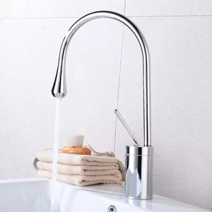 <span class=keywords><strong>Robinet</strong></span> de lavabo européen rétro <span class=keywords><strong>noir</strong></span>, 4 pièces, robinets de mélangeur d'eau chaude et froide rehaussé, robinets de salle de bains artistiques - Product Image 6