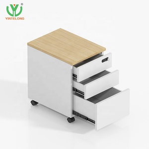 Yinlong mật khẩu khóa dưới Bàn Kim Loại văn phòng Tủ 3 ngăn kéo tủ hồ sơ văn phòng lắp ráp tủ hồ sơ bệ tủ khóa - Product Image 4