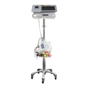 Электрокардиограф машина с тележкой больница компьютер тележка медицинская ЭКГ машина монитор тележка с колесиками