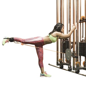 Sangles de cheville hanche jambe entraînement bandes de résistance manchette câble attachement butin bout à bout cuisse poulie sangle levage Fitness exercice - Product Image 5