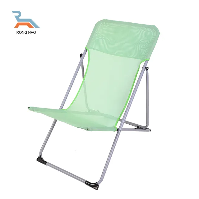 Fabricantes de sillas de playa para exteriores, tumbona reclinable plegable, silla columpio, sillas de playa