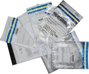 Sacchetto di sicurezza a prova di manomissione con sigillo autoadesivo stampato personalizzato custodia per posta - Product Image 6