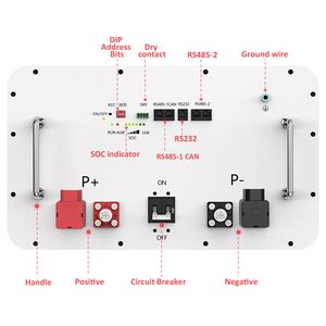 แบตเตอรี่สำรองพลังงานแสงอาทิตย์ PL Stock Mobile Standing 48V 51.2V 314Ah 280Ah 16kWh 15kWh รุ่น V19 BMS สำหรับใช้ในบ้าน  ลิเธียมแพ็ค 51.2V 314Ah Solar Ba - Product Image 2