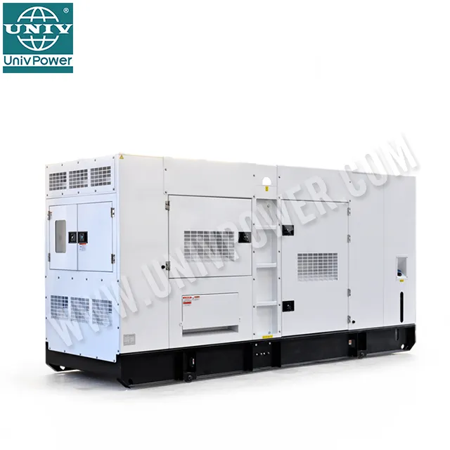 30kw Điện Soundproof Điện Diesel Generator Perkins Động Cơ, Nước Làm Mát 1 Năm Hoặc 1000 Giờ Chạy 60dba Tại 7M Univpower