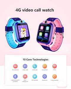 Smartwatch 4G Impermeabile di Alta Qualità per Bambini con GPS, SOS e Slot per Scheda SIM - Ideale come Regalo - Product Image 2