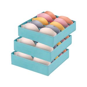 <span class=keywords><strong>Armoire</strong></span> tiroir chaussettes sous-vêtements soutien-gorge boîte de rangement placard pliable Jeans maison organisateur - Product Image 1